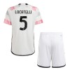 Officiële Voetbalshirt + Korte Broek Juventus Locatelli 5 Uit 2023-24 - Kids